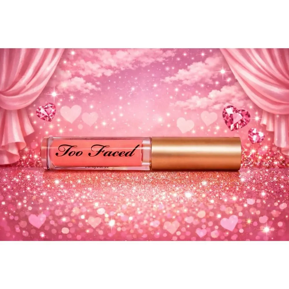 Too Faced - Lip Gloss - Shade: Naked Dolly - Travel Size - 0.05 oz/ 1.5 g